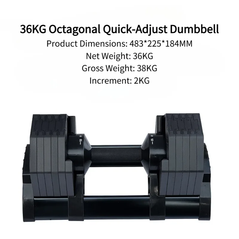 Home Gym Recommendations - Halteres Octogonais de Ajuste Rápido de