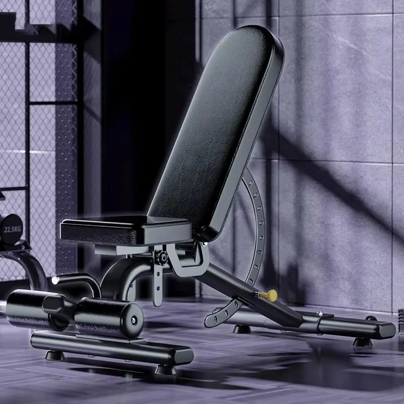 Home Gym Bench - Nova Bancada Ajustável Multifuncional para Halteres