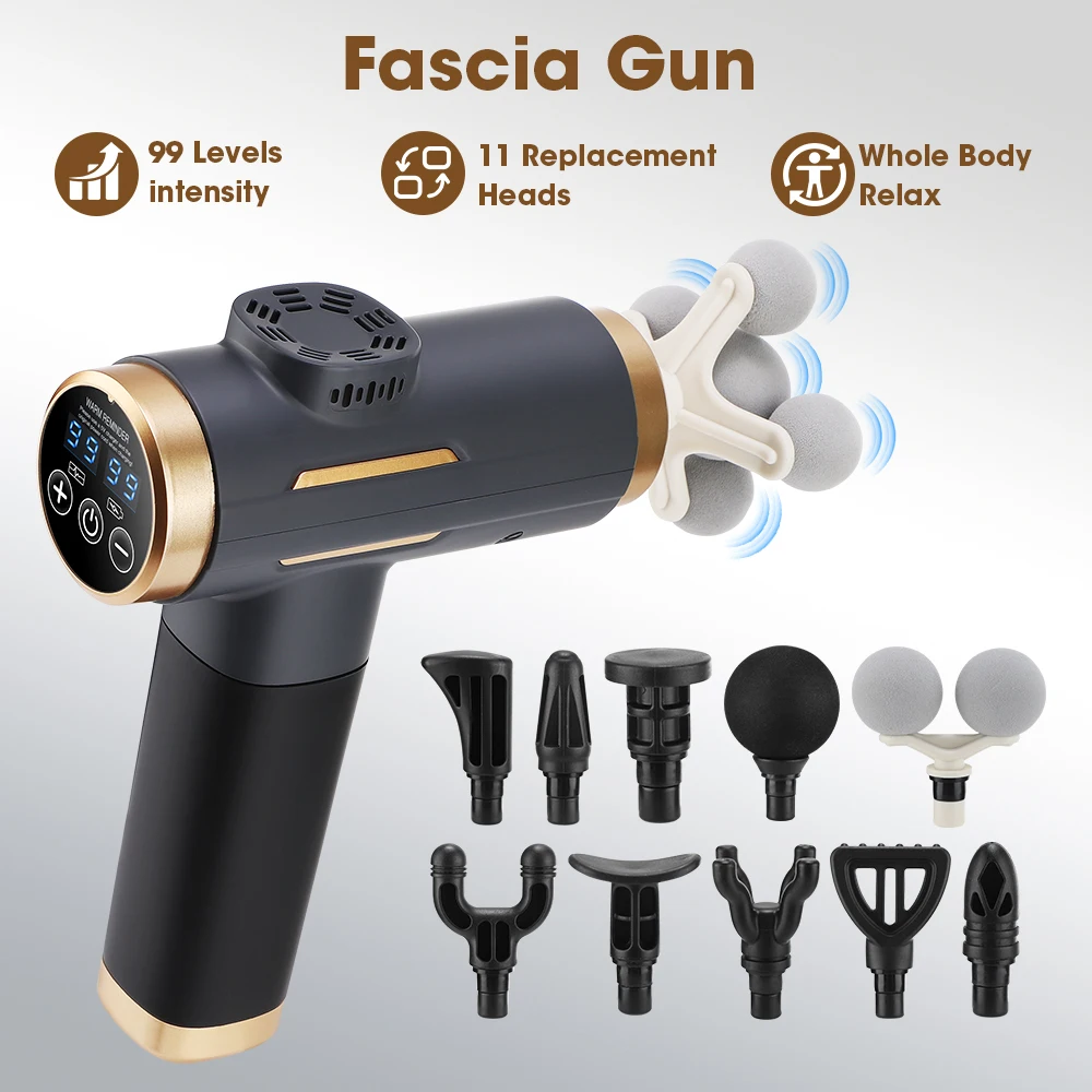 Home Gym Gear - Pistola de Massagem Elétrica 24W com