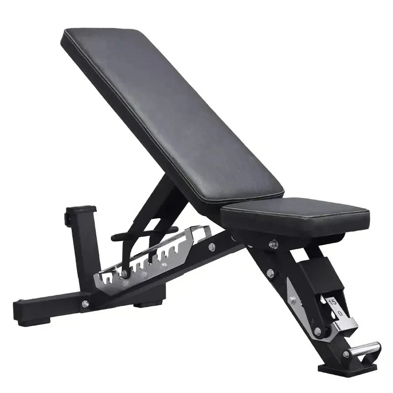 Home Gym Bench - Banco dobrável com halteres ajustável -