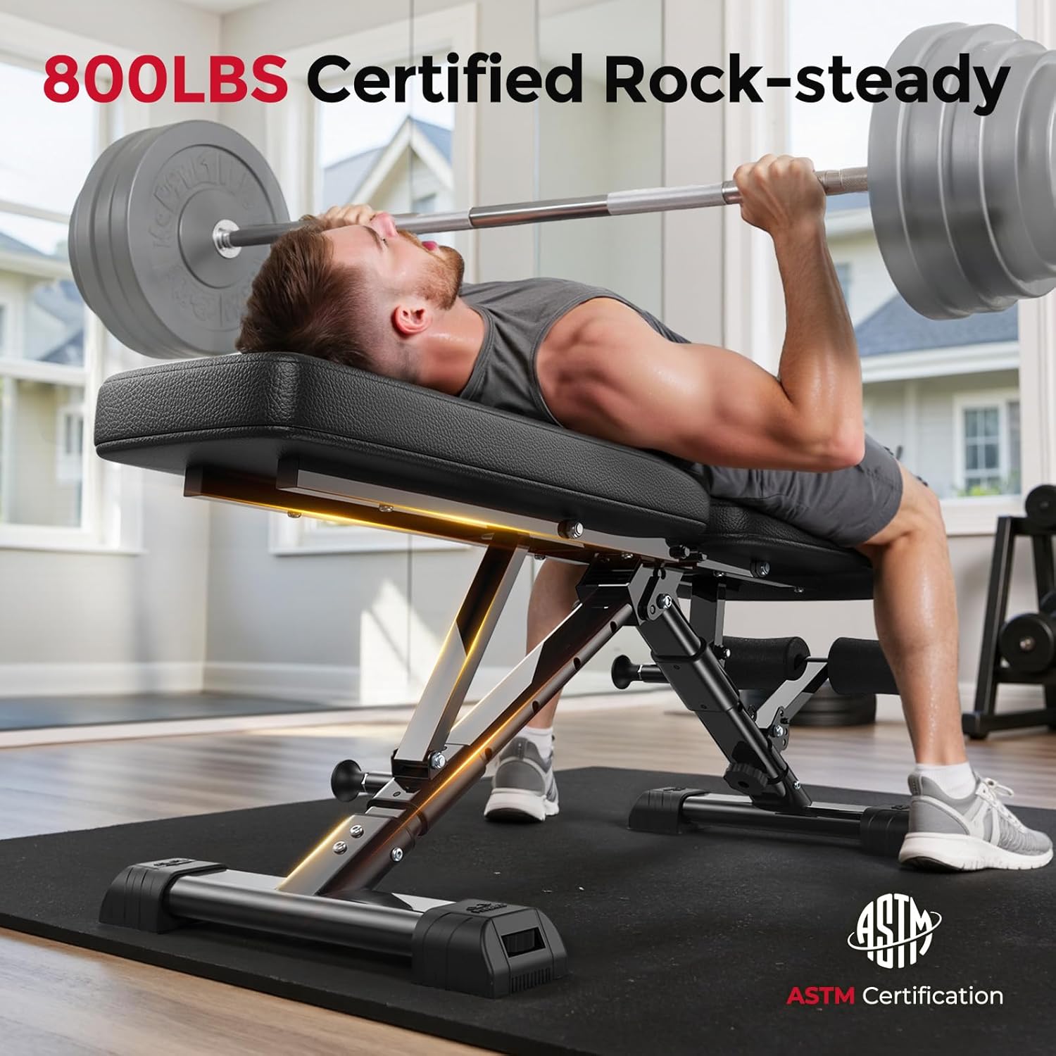 Banco de musculação ajustável  - Home Gym Bench avaliação e preço