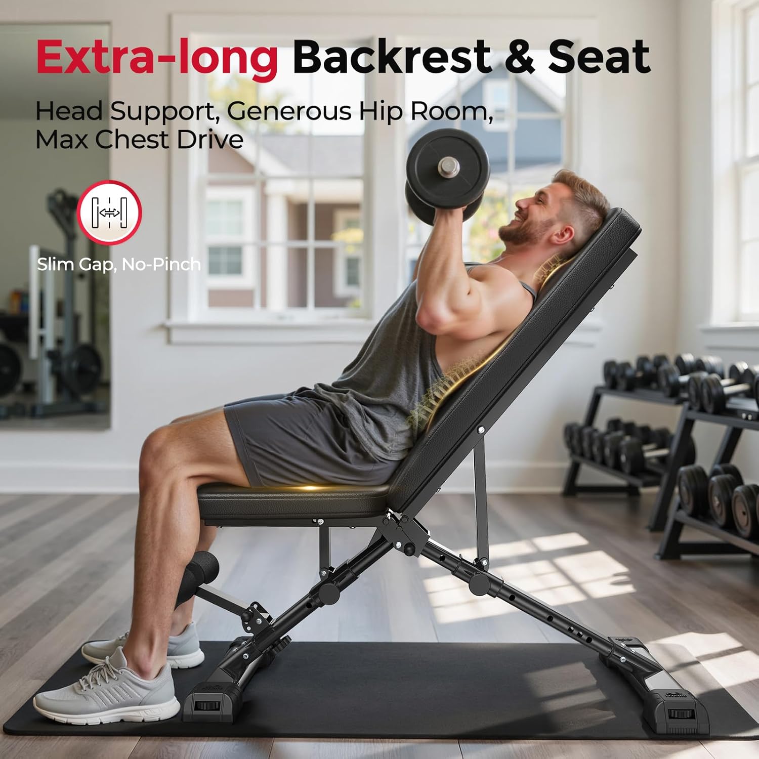 Banco de musculação ajustável  - Home Gym Bench avaliação e preço