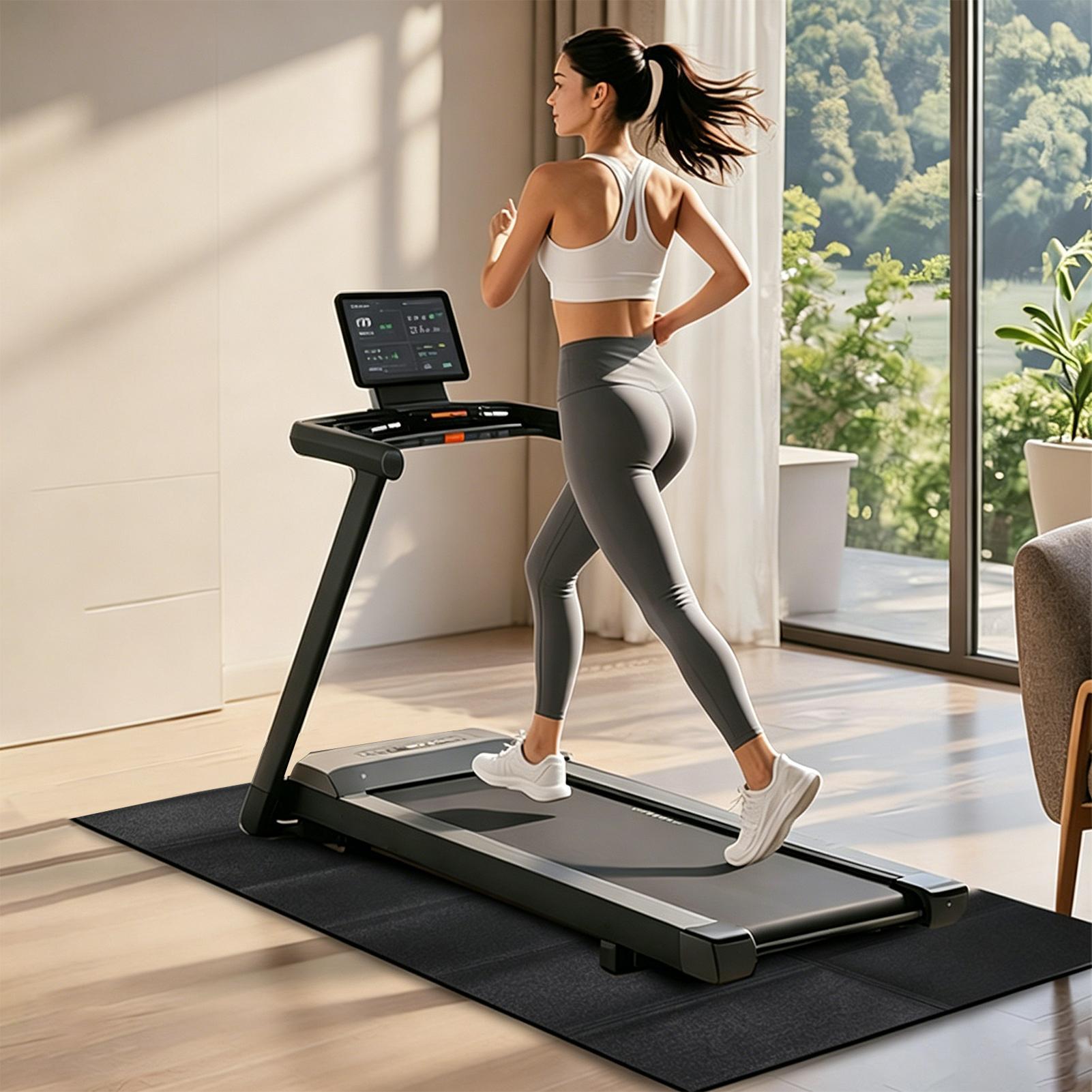 Tapete para esteira, absorvent - Home Gym Gym Equipment avaliação e preço