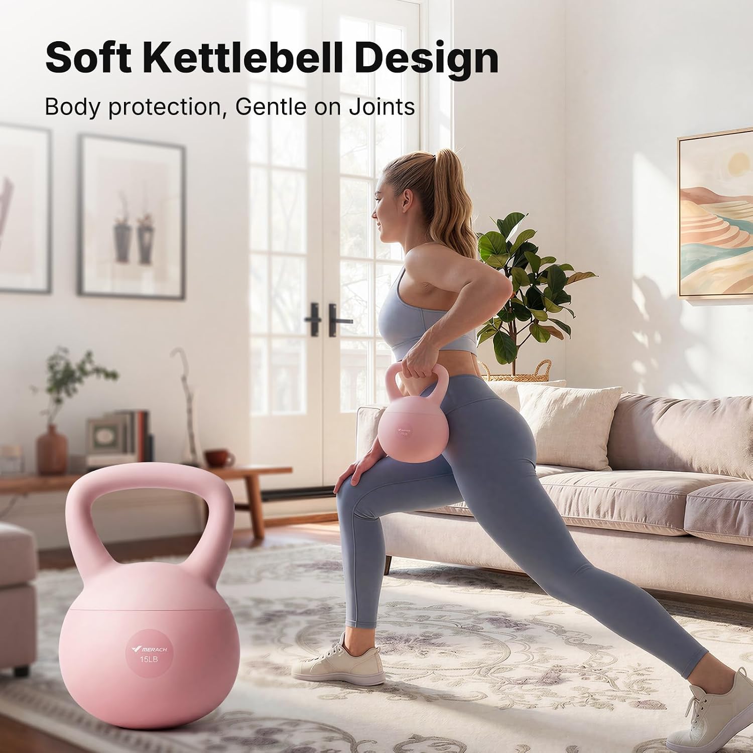 Kettlebell Macio com Alça Larg - Home Gym Kettler avaliação e preço