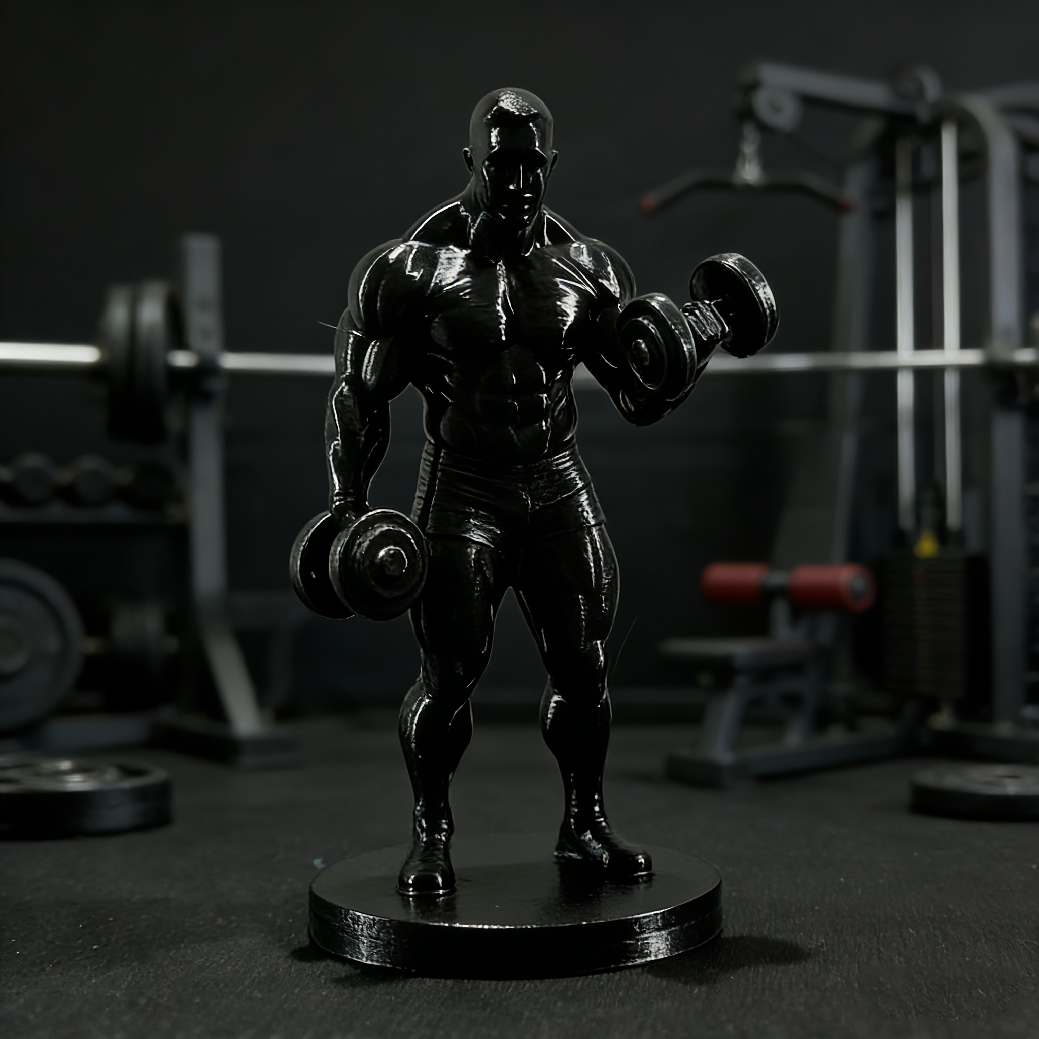 1 Peça na Coleção: Escultura d - Home Gym Decor avaliação e preço