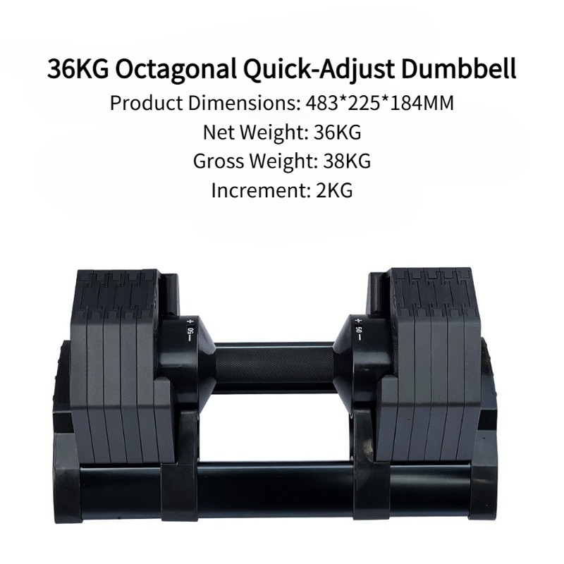 Halteres Octogonais de Ajuste  - Home Gym Recommendations avaliação e preço