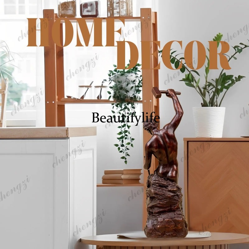 Escultura de Bronze A74 de 18, - Home Gym Decor avaliação e preço