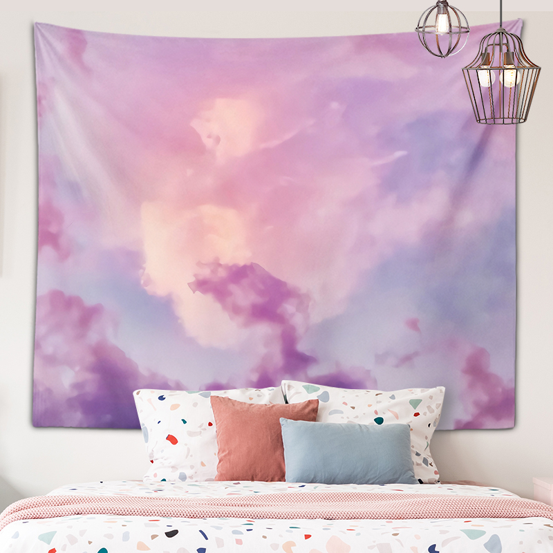 Nuvens melodias arte tapeçaria - Home Gym Decor avaliação e preço