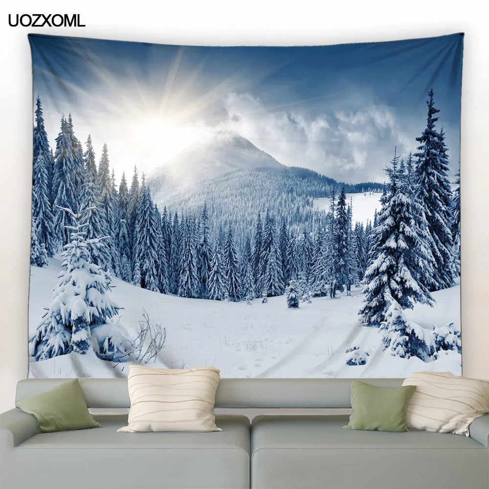 Tapeçaria de Natal Natureza Wh - Home Gym Decor avaliação e preço