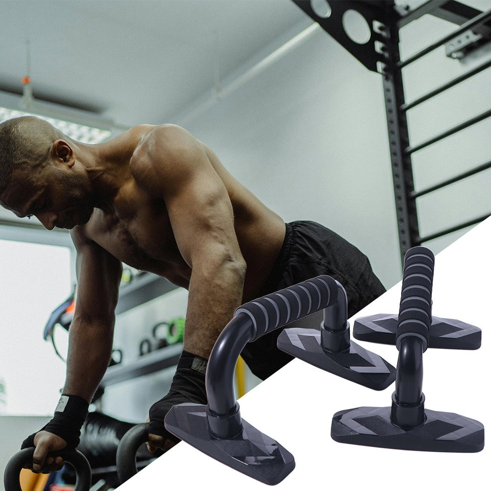 2 Peças de Barra Ergonômica pa - Push Up Stand Bar avaliação e preço