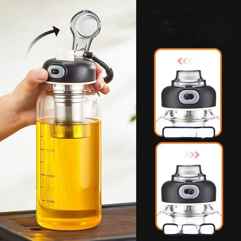Garrafa de água de vidro grand - Home Gym Kettler avaliação e preço
