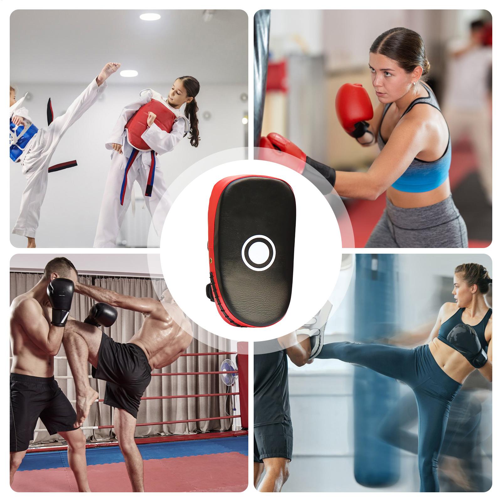 Protetores de Boxe em Couro PU - Home Gym Gym Equipment avaliação e preço