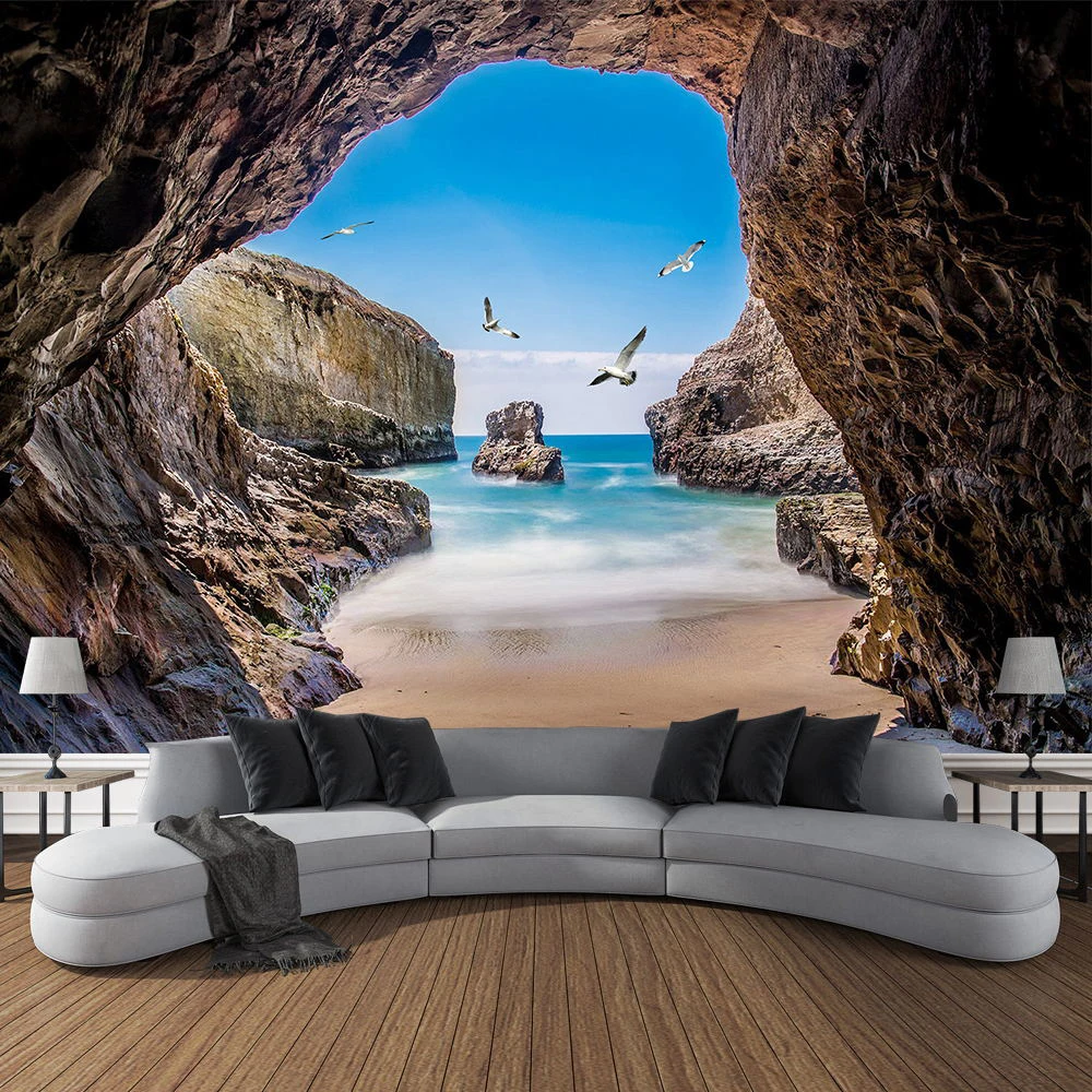 Montanha caverna paisagem tape - Home Gym Decor avaliação e preço