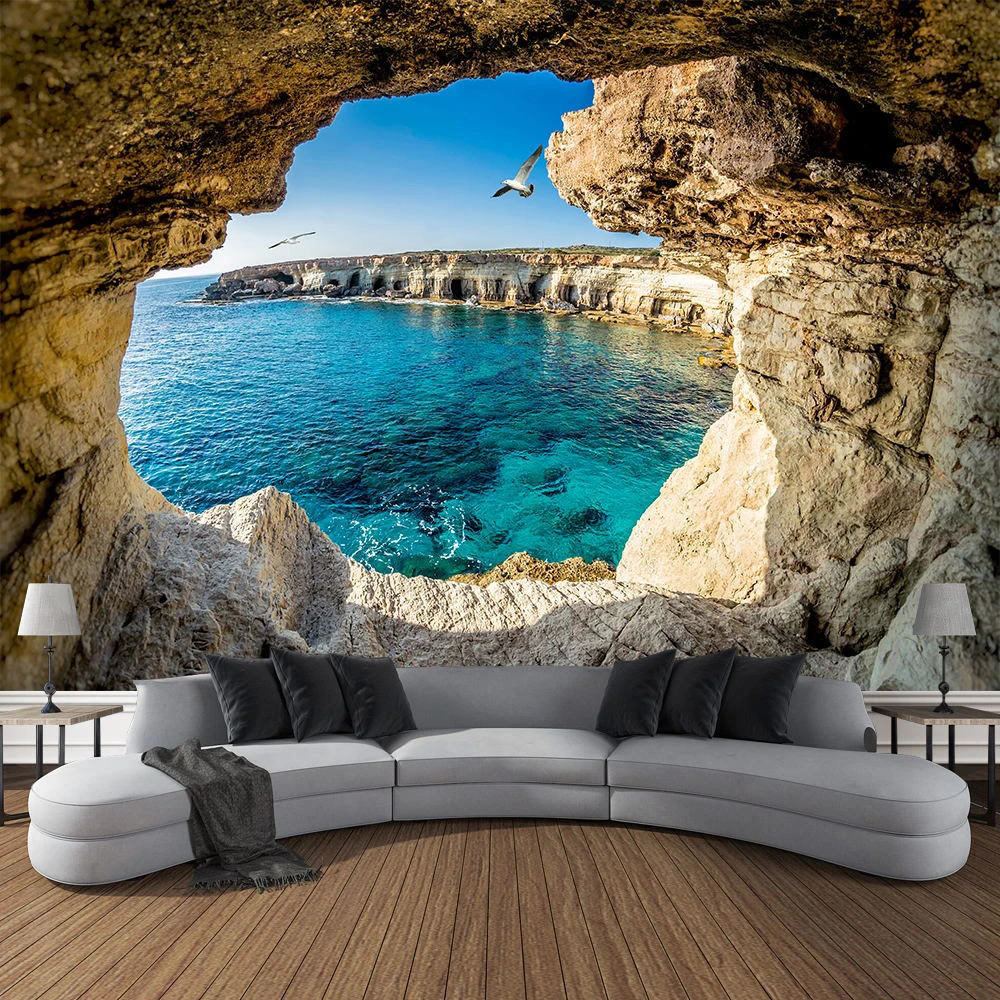 Montanha caverna paisagem tape - Home Gym Decor avaliação e preço
