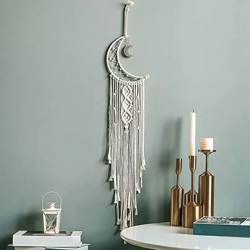 Tapeçaria Dreamcatcher artesan - Home Gym Decor avaliação e preço