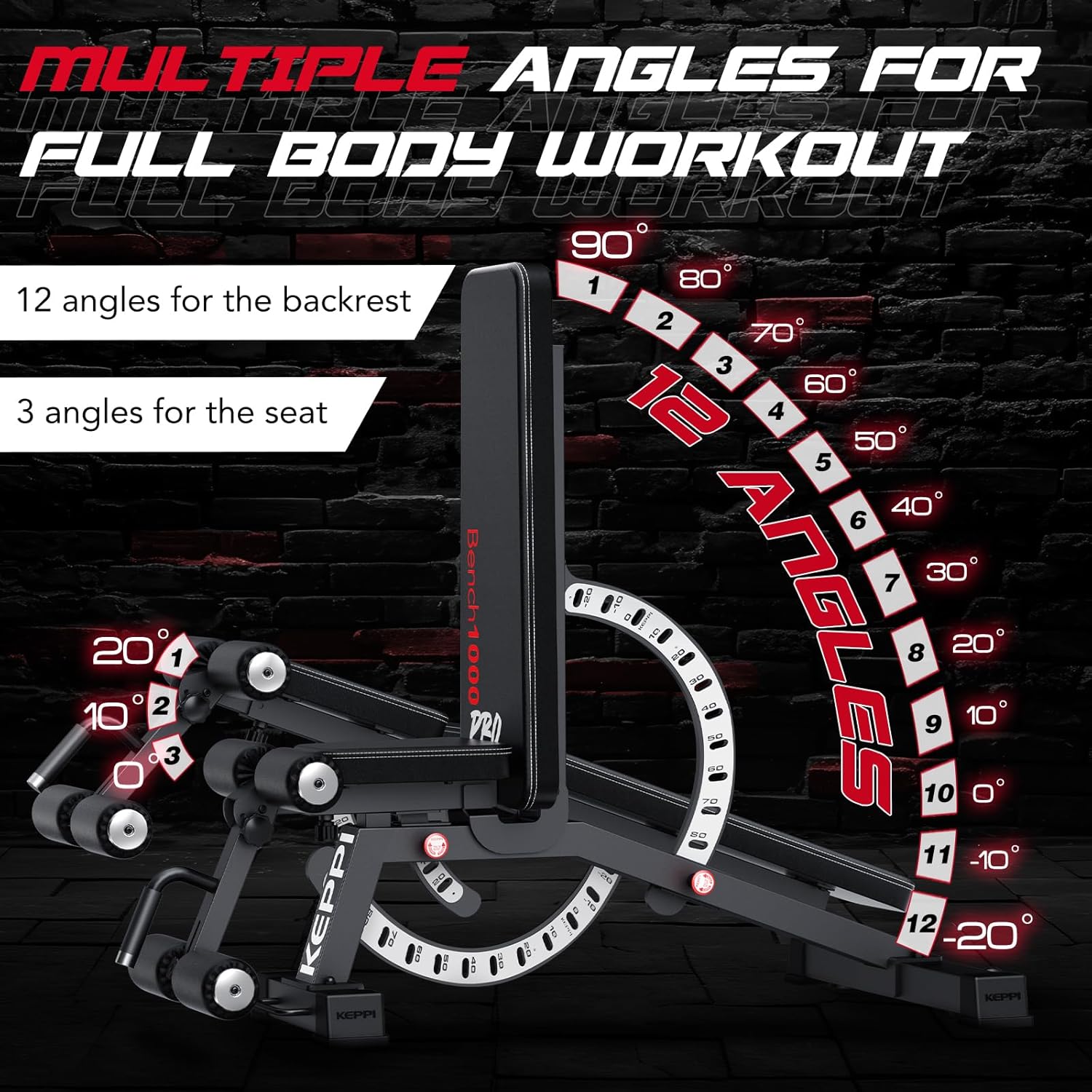 Banco de musculação para trein - Home Gym Bench avaliação e preço