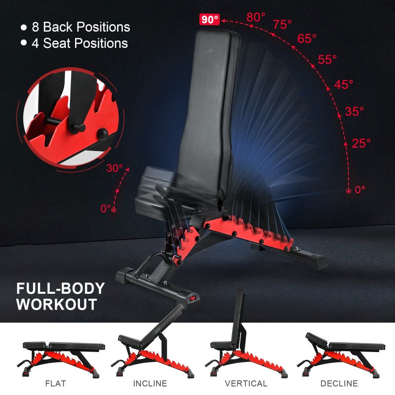 Banco de Halteres Comercial, B - Home Gym Bench avaliação e preço